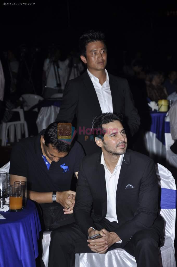 Dino Morea, Baichung Bhutia at Indian Football Awards in Bombay Gym, Mumbai on 23rd May 2013