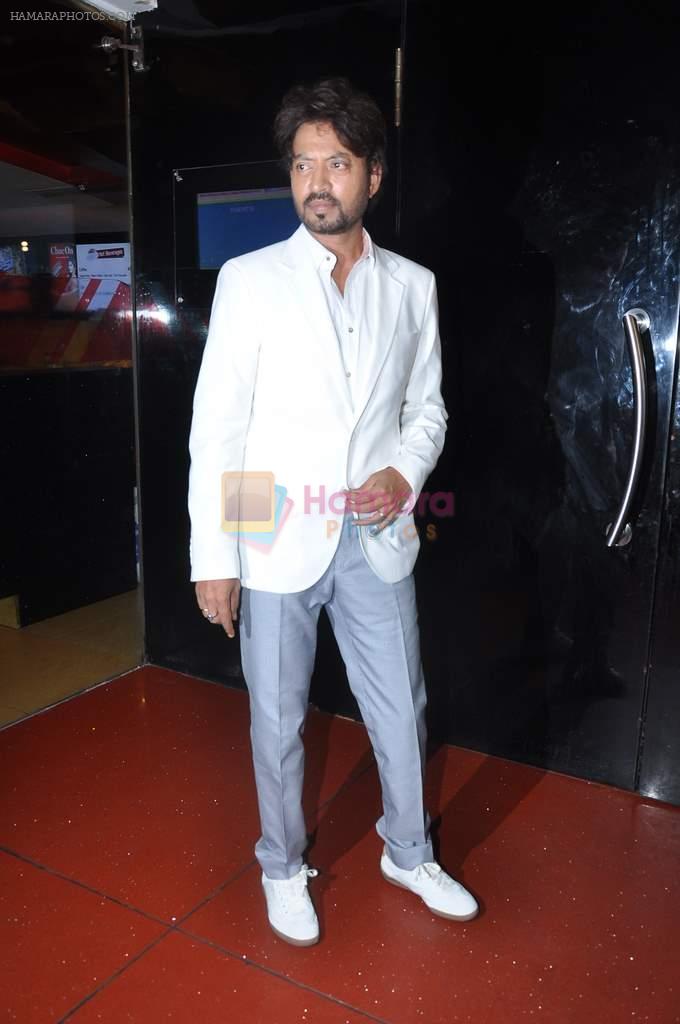 Irrfan Khan at D-Day film promo launch in Cinemax, Mumbai on 23rd May 2013