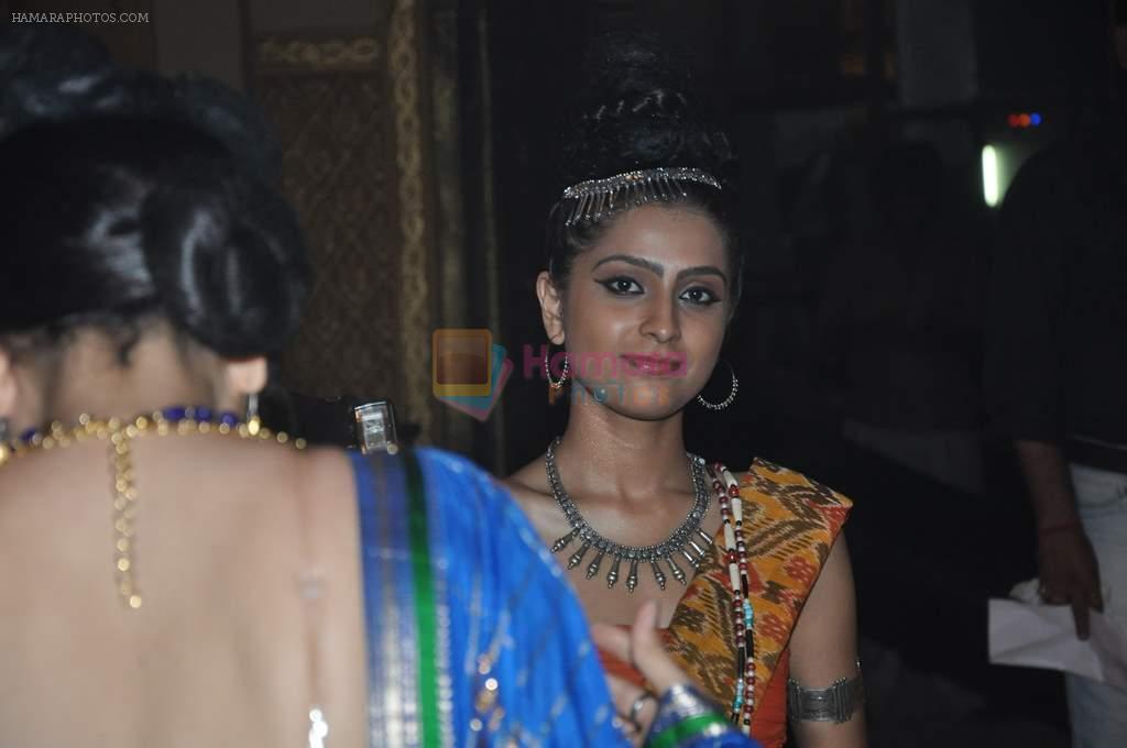 at the mahurat of Spice Telecom's Buddha TV series in Filmcity, Mumbai on 25th May 2013