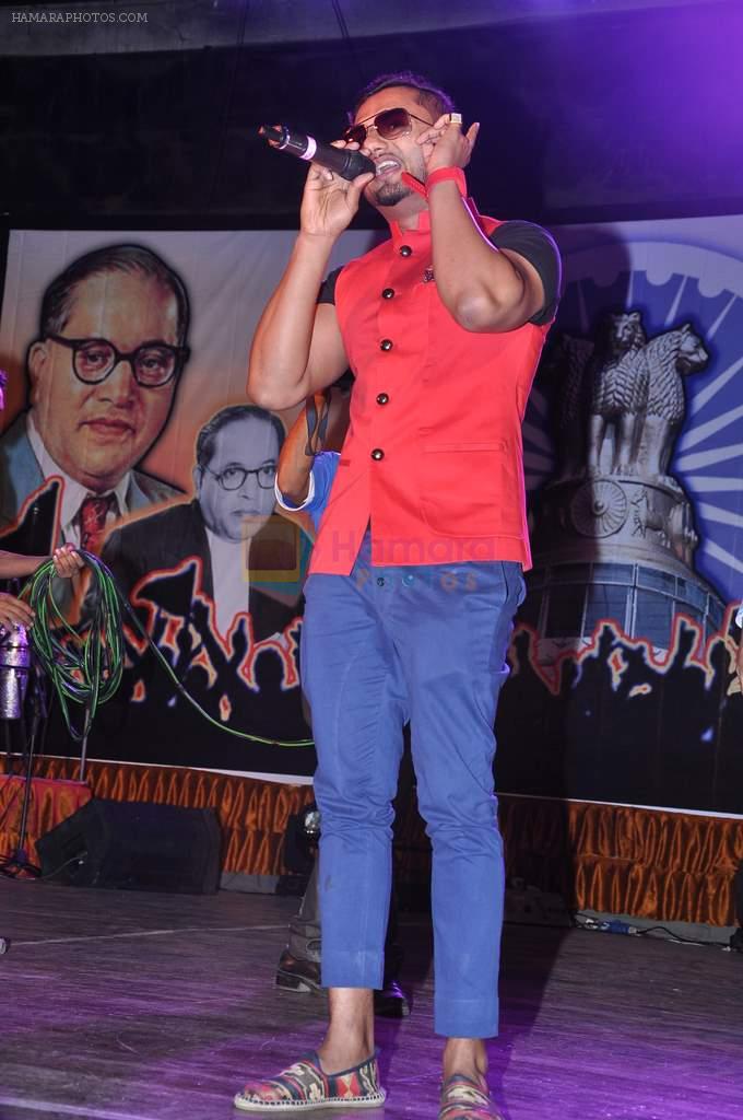 Honey Singh at Dr Ambedkar Award in Bahidas, Mumbai on 25th May 2013