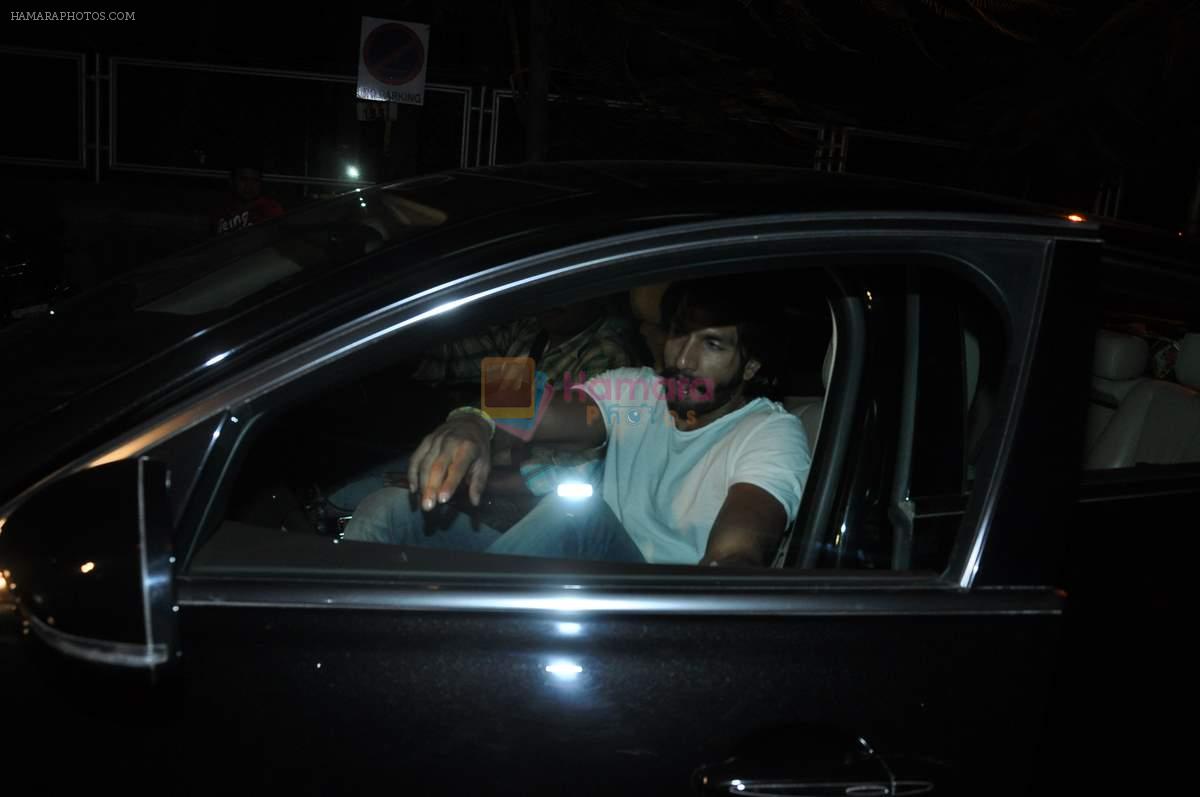 Ranveer Singh at Karan Johar's birthday bash in Mumbai on 26th May 2013