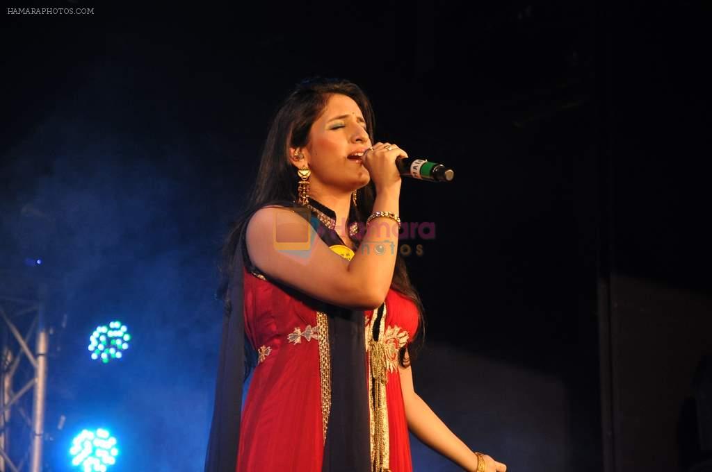 Akriti Kakkar at CPAA concert in Rangsharda, Mumbai on 26th May 2013