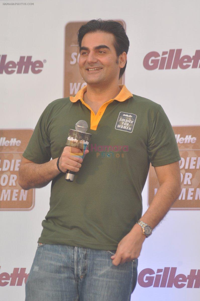 Arbaaz Khan at Gilette Soldiers For Women event in Mumbai on 29th May 2013