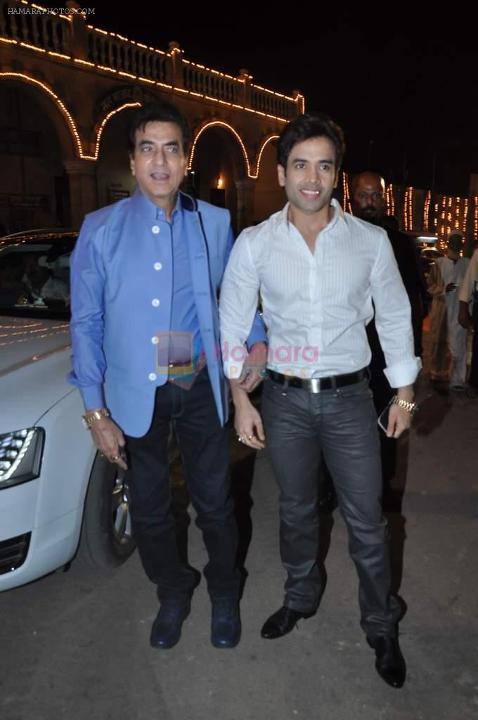 Tusshar Kapoor, Jeetendra at the First look & trailer launch of Once Upon A Time In Mumbaai Again in Filmcity, Mumbai on 29th May 2013
