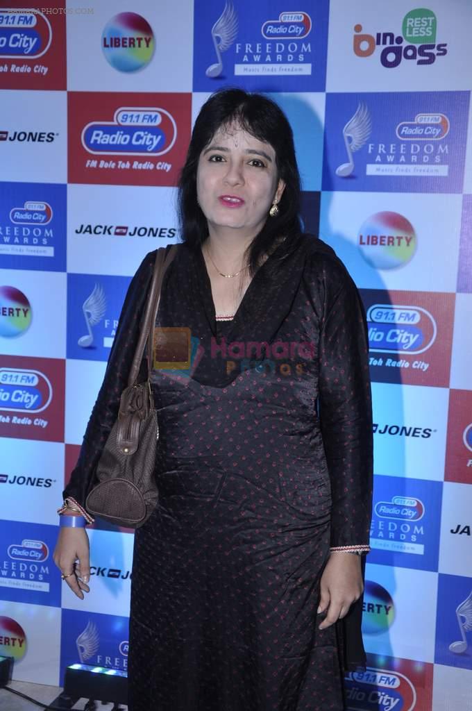 at Radio City Freedom Awards in Shangrila Hotel on 30th May 2013