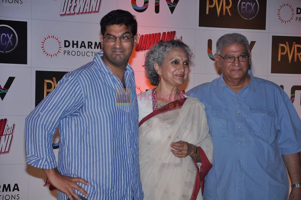 Kunaal Roy Kapur at Yeh Jawaani Hai Deewani premiere in PVR, Mumbai on 30th May 2013
