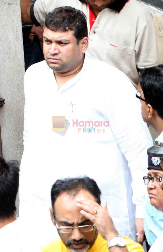 at Rituparno Ghosh funeral in Kolkatta on 30th May 2013