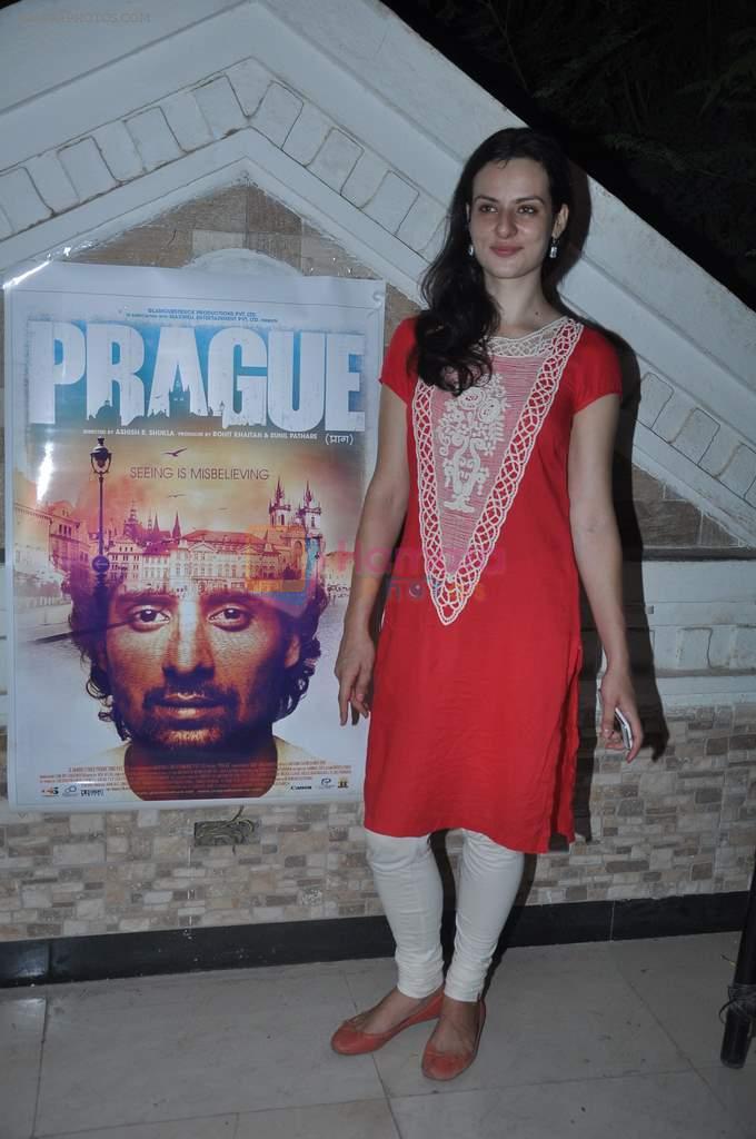 Elena Kazan at Prague film song recording in Andheri, Mumbai on 3rd June 2013
