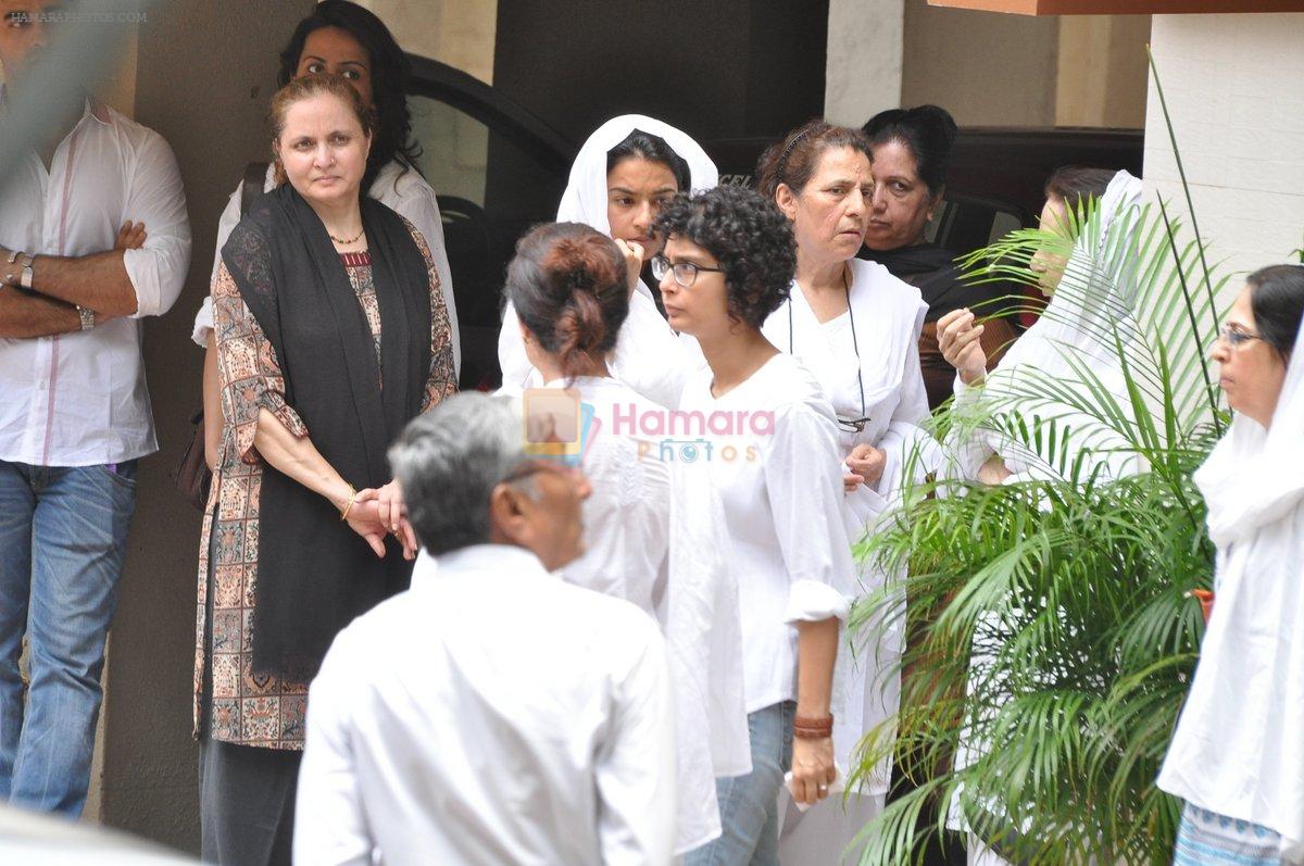 Kiran Rao at Jiah Khan's Final journey in Juhu, Mumbai on 5th June 2013