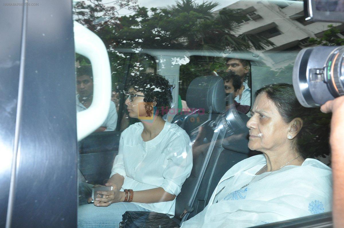 Kiran Rao at Jiah Khan's Final journey in Juhu, Mumbai on 5th June 2013