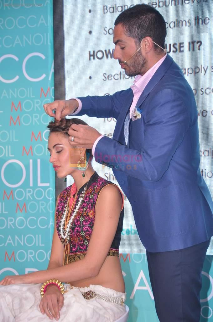 at Moroccanoil launch in Tote, Mumbai on 5th June 2013