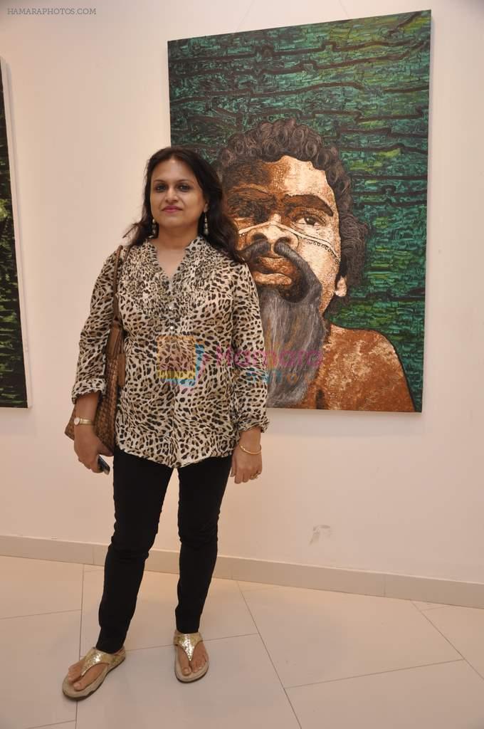 Ananya Banerjee at Sanjay Tahpar's exhibition in Hirji Art Gallery, Mumbai on 5th June 2013