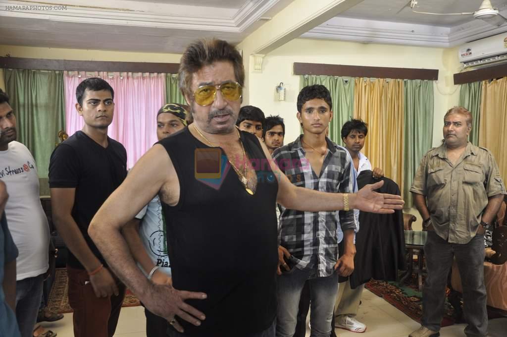 Shakti Kapoor on the sets of Ishq Ha Manjan in madh, Mumbai on 11th June 2013