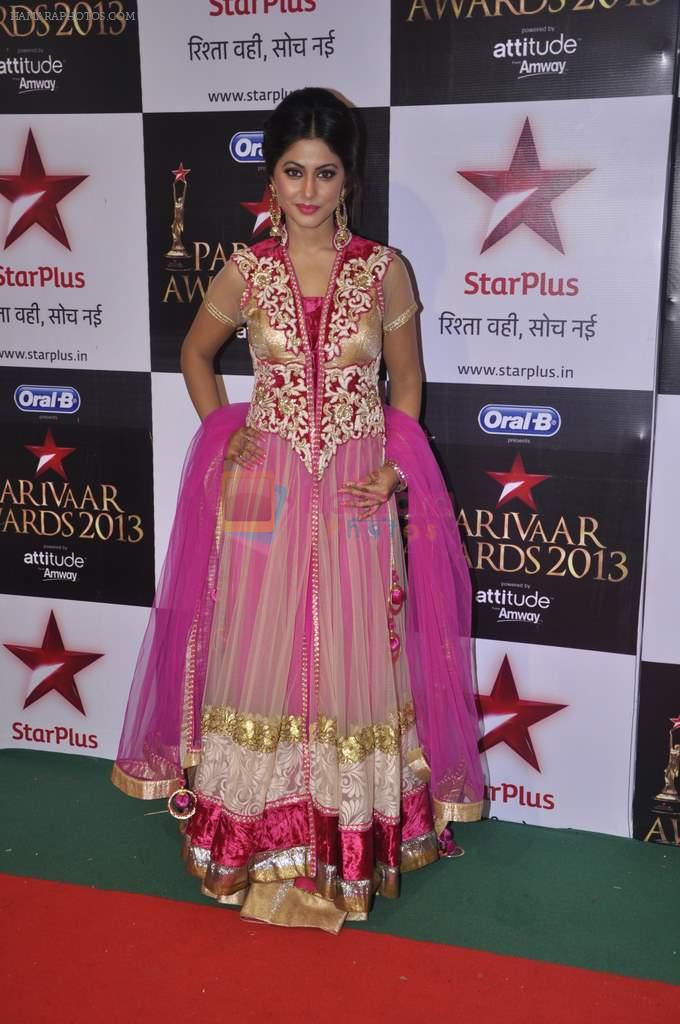 Hina Khan at Star Pariwar Awards in Mumbai on 15th June 2013