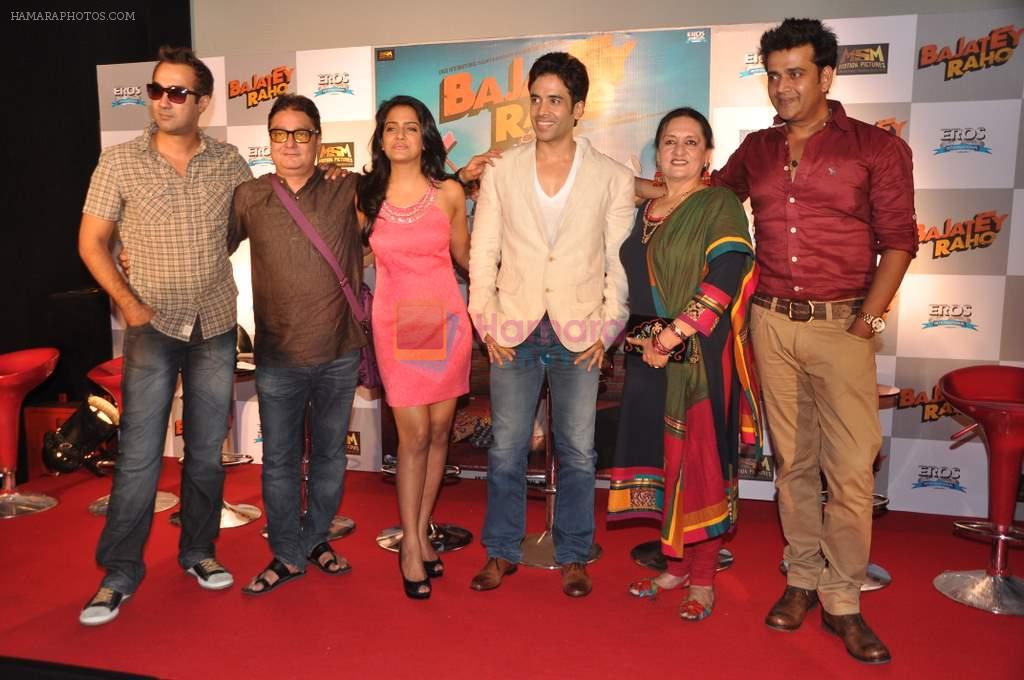 Ranvir Shorey, Vinay Pathak, Vishakha Singh, Tusshar Kapoor, Dolly Ahluwalia, Ravi Kissen at Bajatey Raho trailer launch in Cinemax, Mumbai on 17th June 2013