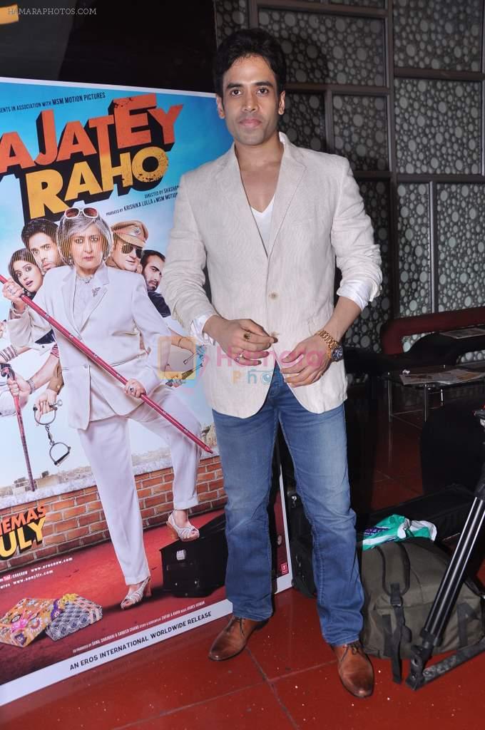 Tusshar Kapoor at Bajatey Raho trailer launch in Cinemax, Mumbai on 17th June 2013