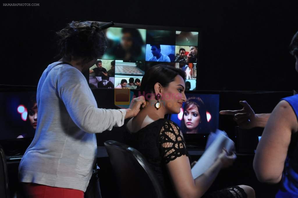 Sonakshi Sinha at Lootera promotions on the sets of Bindas Emotinal Atyachaar 4 in Filmistan, Mumbai on 18th June 2013