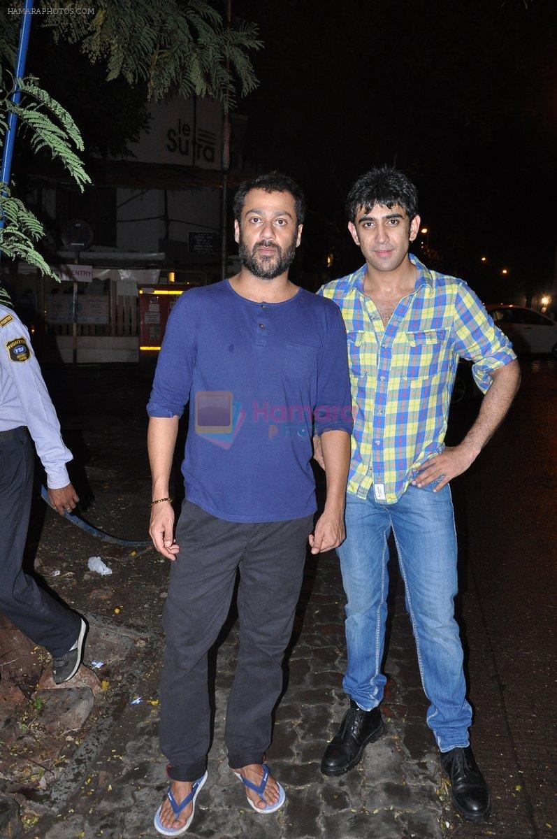 Amit Sadh and Abhishek Kapoor snapped in Bandra, Mumbai on 19th June 2013