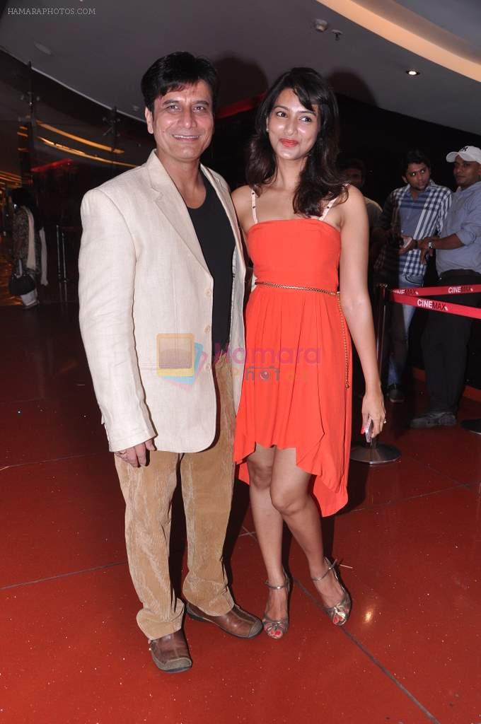 Pallavi Subhash, Sandeep Kulkarni at Marathi film Premsutra premiere in Cinemax, Mumbai on 19th June 2013