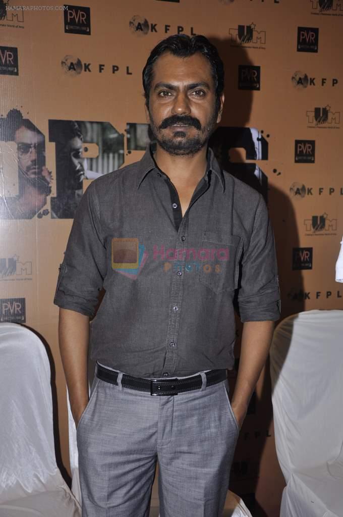Nawazuddin Siddiqui at the unveiling of the film Shorts in Cinemax, Mumbai on 24th June 2013