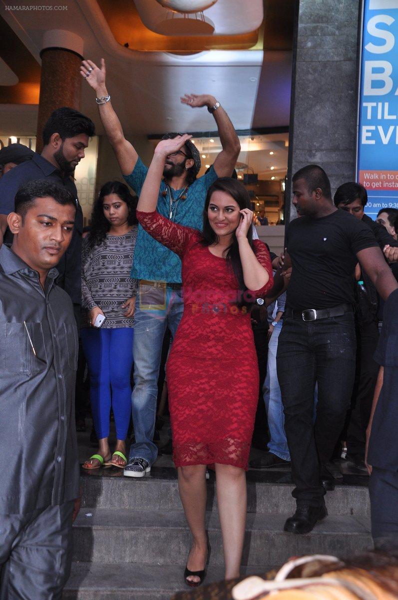 Sonakshi Sinha promote Lootera at Palladium, Mumbai on 28th June 2013