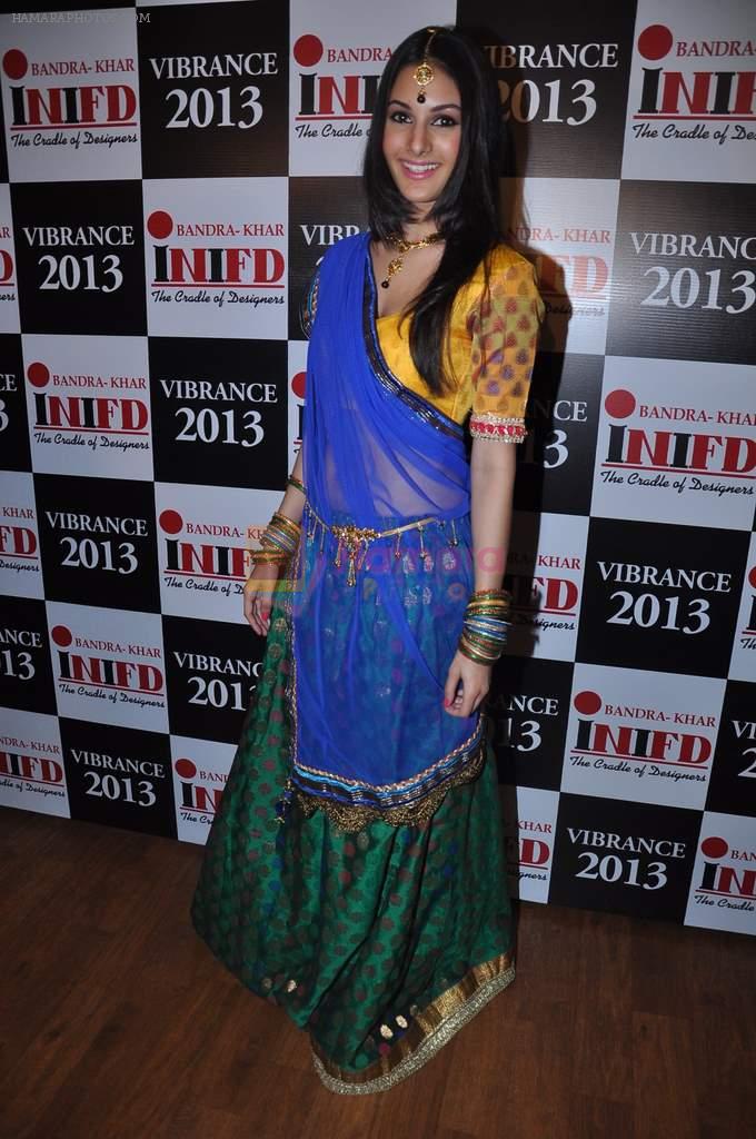 Amyra Dastur at INIFD organises FashionShow - Vibrance 2013 in St Andrews, Mumbai on 28th June 2013