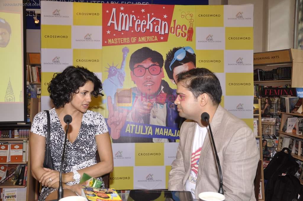 Gul Panag at Atulya Mahajan's book Amreekan Desi book launch in Crossword, Mumbai on 29th June 2013