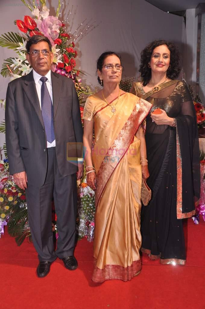 at Dr Tiwari's wedding anniversary in Express Towers, Mumbai on 1st July 2013