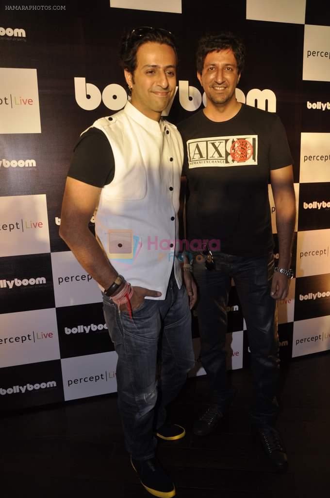 Salim Merchant, Sulaiman Merchant at the launch of Bollyboom in Mumbai on 3rd July 2013