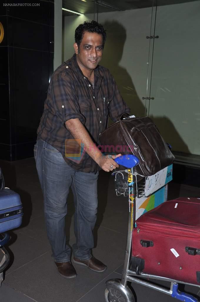 Anurag basu leave for IIFA Awards 2013 in Mumbai on 3rd July 2013,1