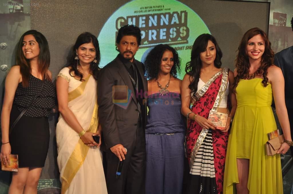 Shahrukh Khan at the Music Launch of Chennai Express in Mumbai on 3rd July 2013