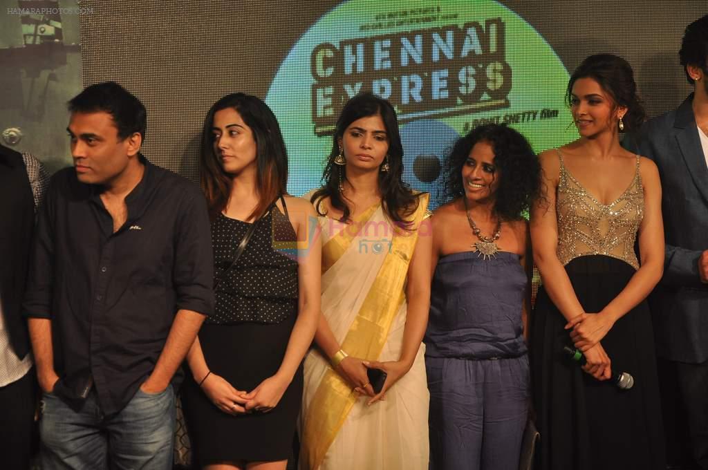 Deepika Padukone at the Music Launch of Chennai Express in Mumbai on 3rd July 2013