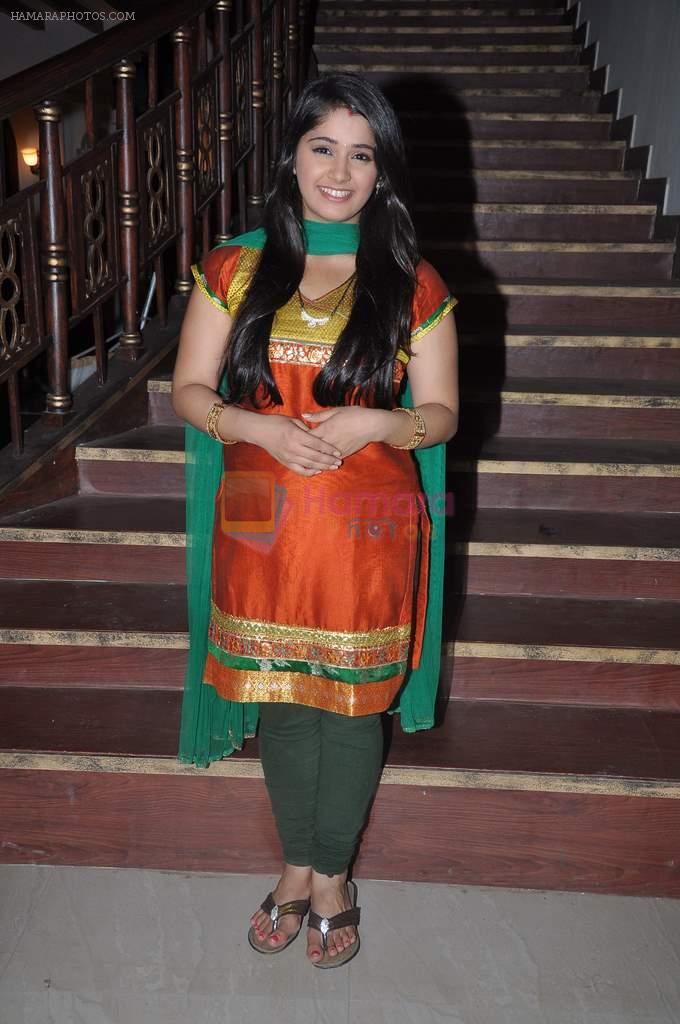 Chandni Bhagwanani on the sets of Amita Ka Amit in Mumbai on 6th July 2013