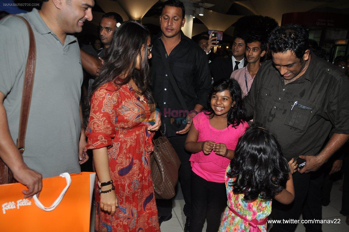 Anurag BAsu arrive from IIFA awards 2013 in Mumbai Airport on 7th July 2013