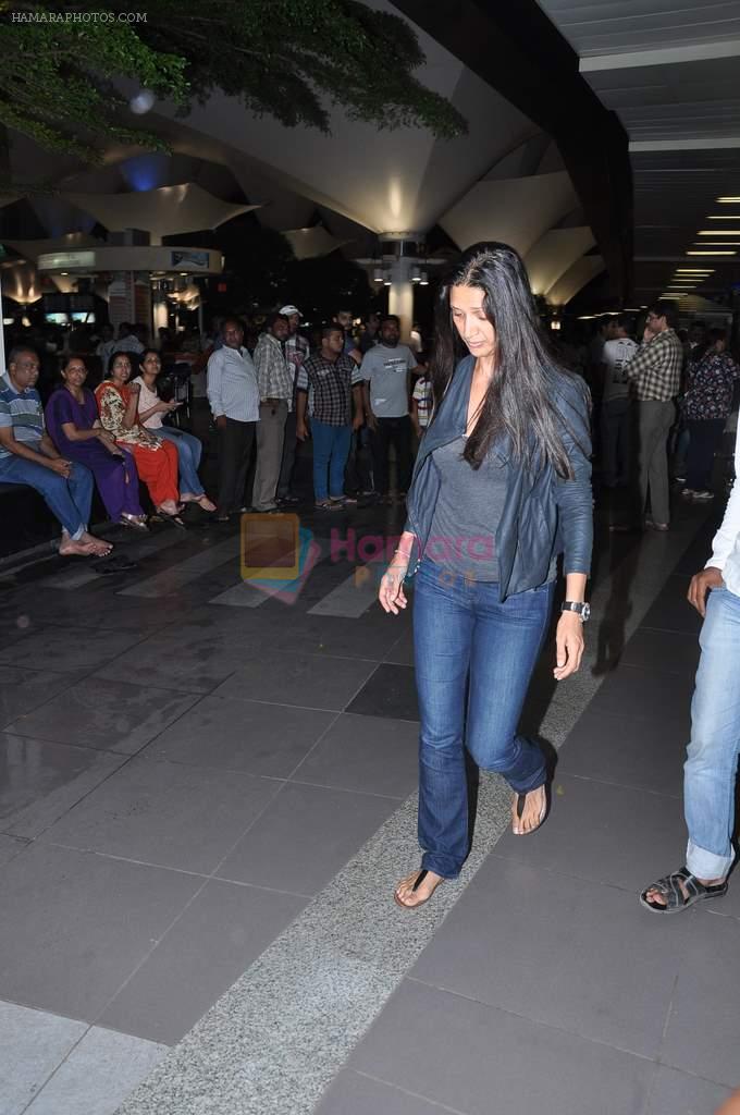 Mehr Rampal at IIFA Arrivals day 2 in Mumbai Airport on 8th July 2013