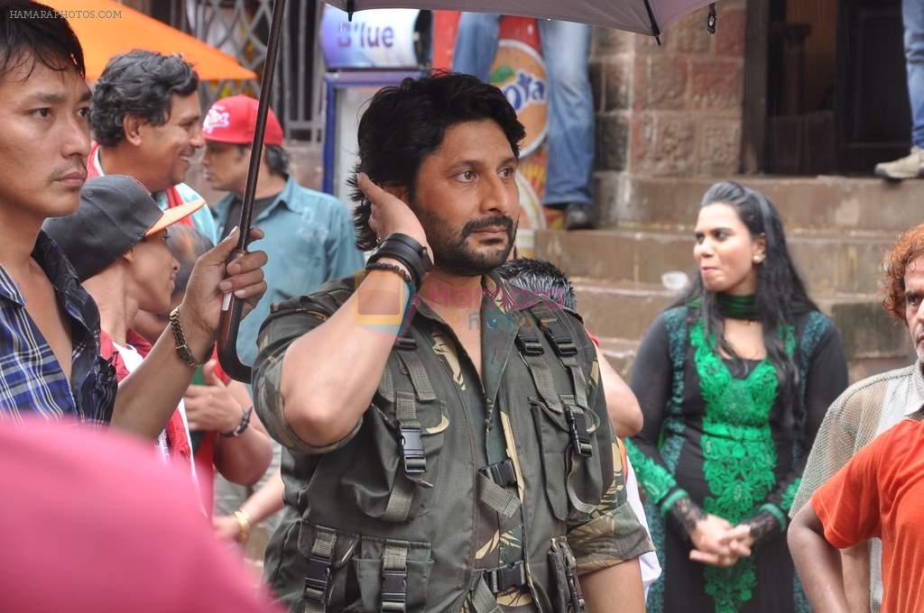 Arshad Warsi on location of film Calling Mr. Joe B Carvalho in Mumbai on 10th July 2013