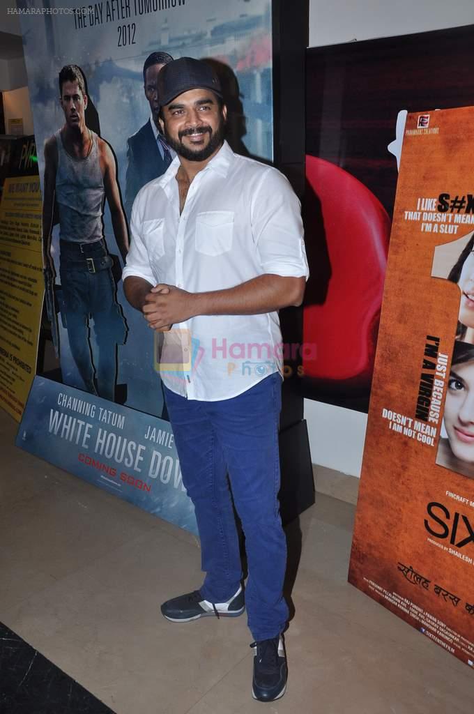 Madhavan at Sixteen film premiere in Mumbai on 10th July 2013