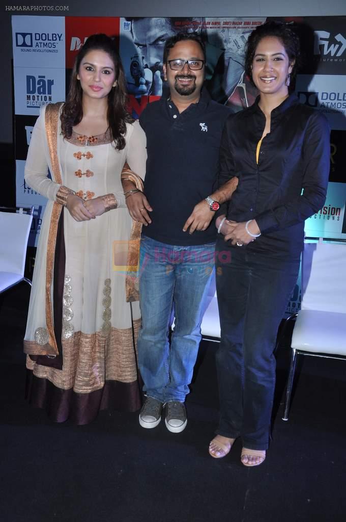 Nikhil Advani, Huma Qureshi, Sree Swara Dubey at D-Day Dolby Atmos launch in PVR, Mumbai on 11th July 2013
