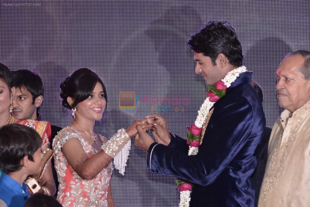 Mrunal Jain's engagement ring ceremony in Mumbai on 12th July 2013