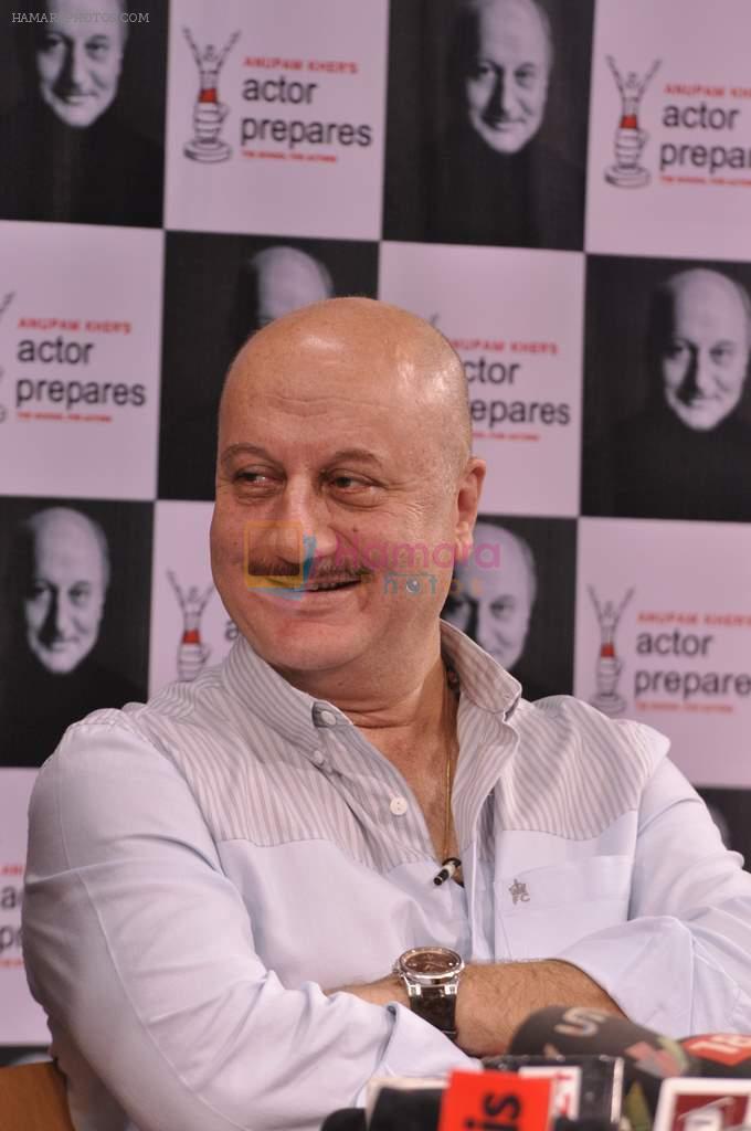 Anupam Kher�s acting school Actor Prepares -The School for Actors in Mumbai on 18th July 2013