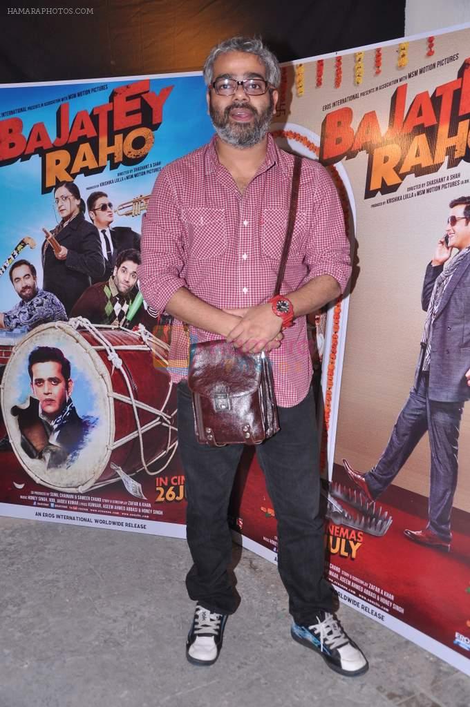 Shashant A Shah at the Promotion of Bajatey Raho and Ravi Kissen's birthday bash in mehboob on 17th July 2013