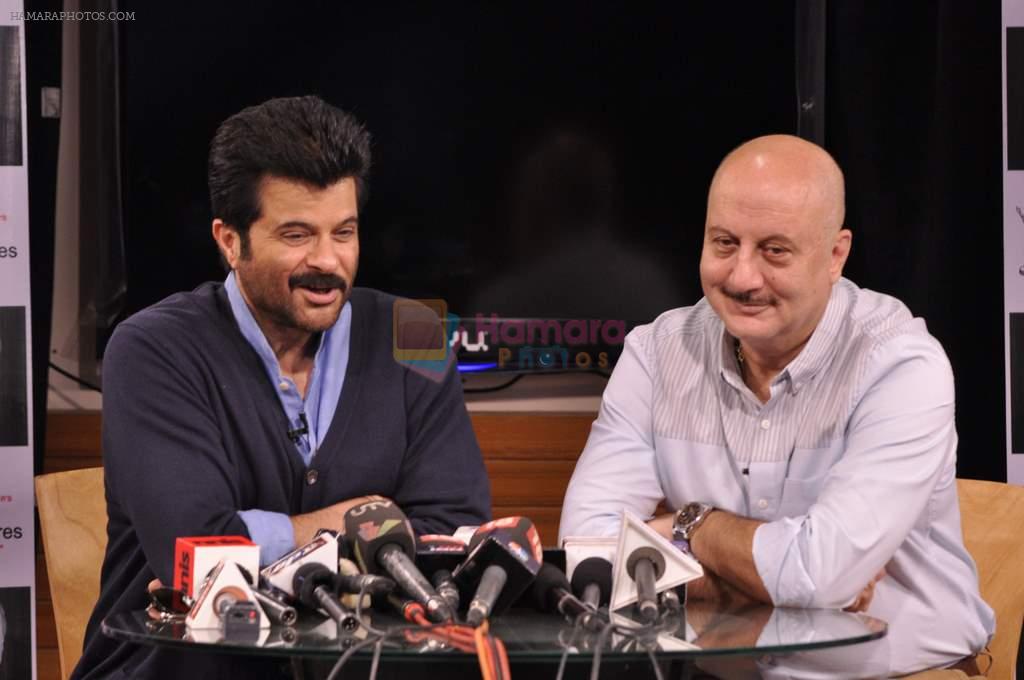 Anil Kapoor at Anupam Kher�s acting school Actor Prepares -The School for Actors in Mumbai on 18th July 2013
