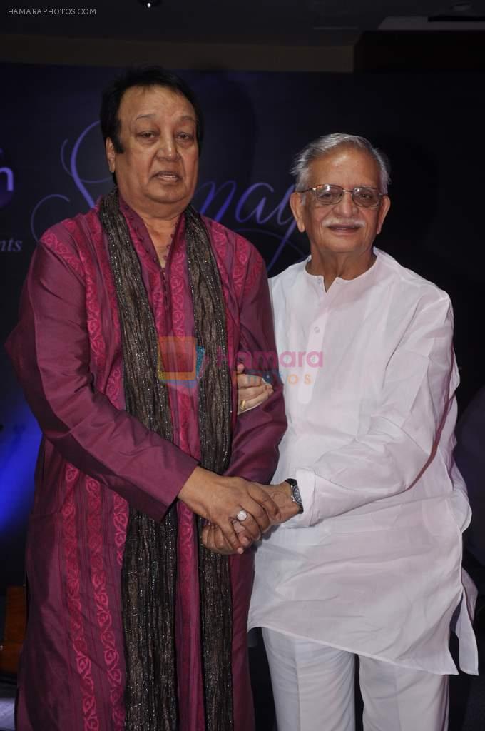 Gulzar launches Bhupinder Mitali's album in Novotel, Mumbai on 16th July 2013