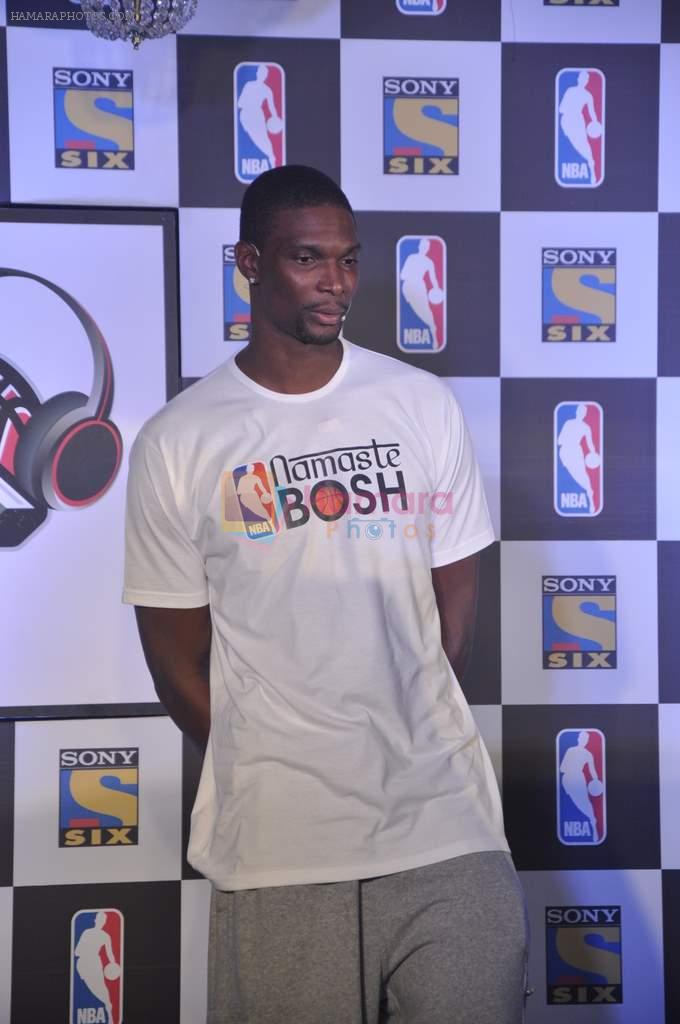 Chris Bosh at NBA star on 17th July 2013
