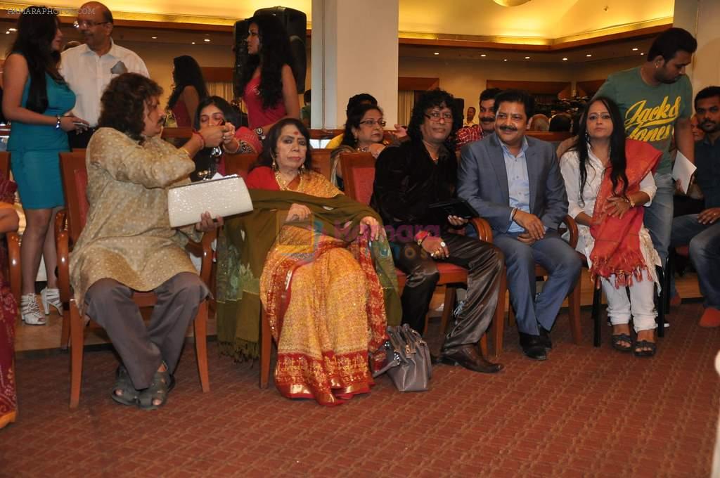 Sitara Devi, Udit Narayan at Teesra Shabd film launch in Raheja Classic, Mumbai on 19th July 2013