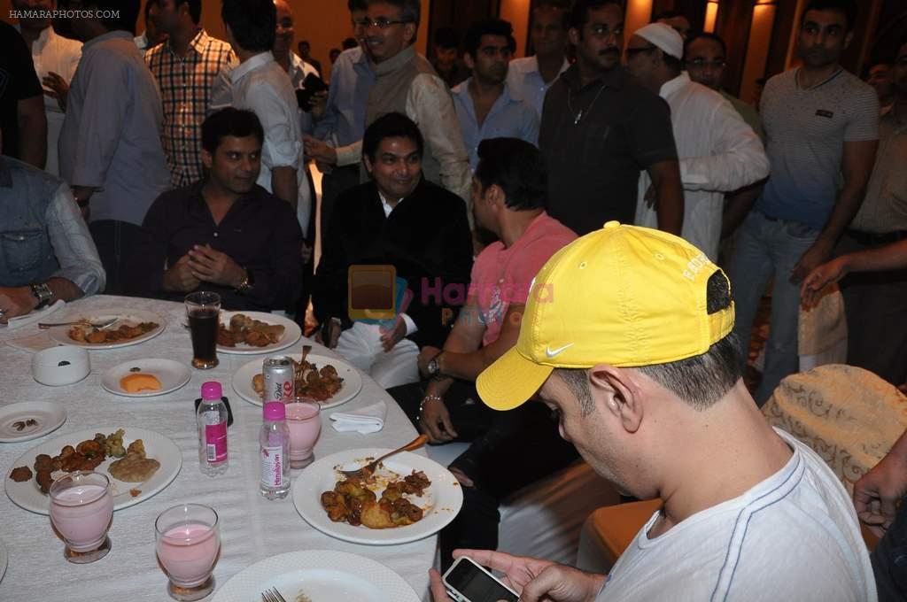 Salman Khan at Baba Siddiqui's iftar party in Taj Land's End, Mumbai on 21st July 2013