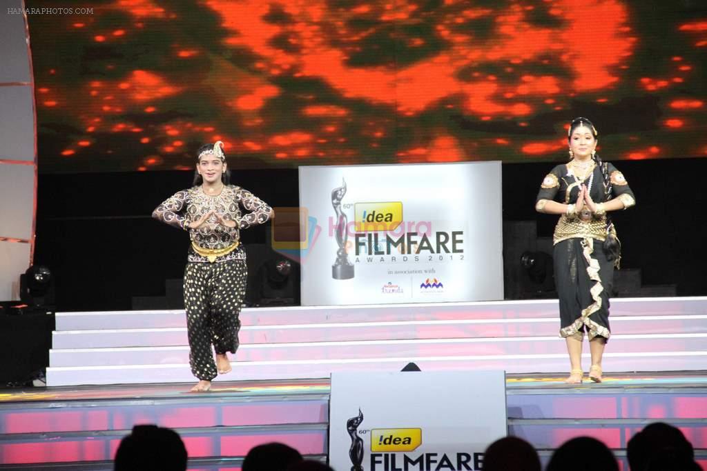 Celebrity Performance at the _60th Idea Filmfare Awards 2012_ South.