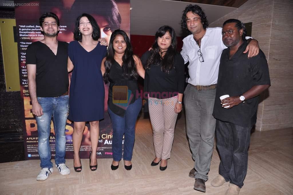 Dibyendu Bhattacharya, Shilpa Shukla, Ajay Bahl, Shadab Kamal at Ba. Pass film promotions in PVR, Mumbai on 22nd July 2013