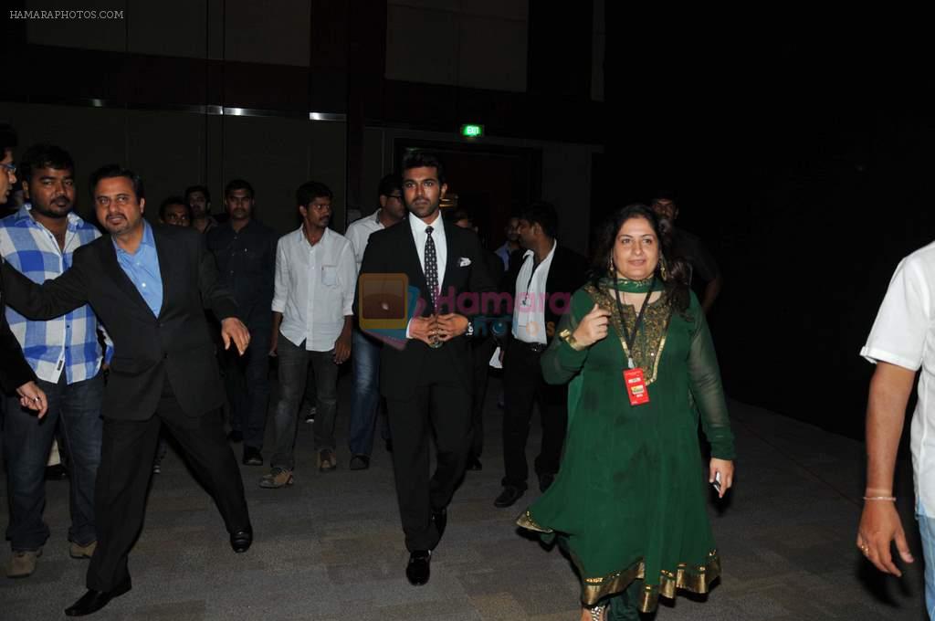 Ram Charan Teja on the Red Carpet of _60the Idea Filmfare Awards 2012
