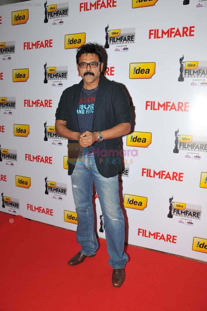 Venkatesh on the Red Carpet of _60the Idea Filmfare Awards 2012